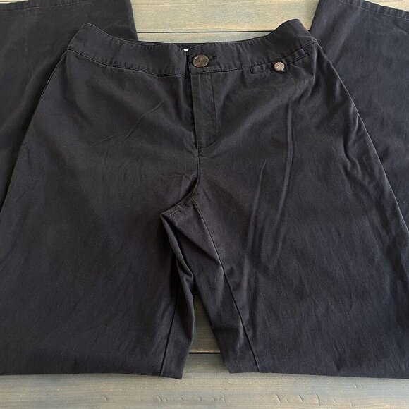 Morrissey Y? Women Classic Black Casual Pants - Size 10 (O7) - Picture 3 of 9